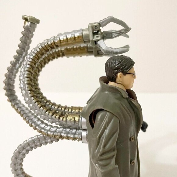 2007 Spiderman Doc Ock Dr Octopus Octavius Action Figure Tentacles Incomplete - Picture 7 of 16